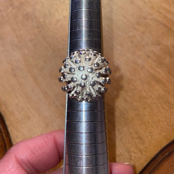 Silver 925 Starburst Ring - Picture 3 of 11